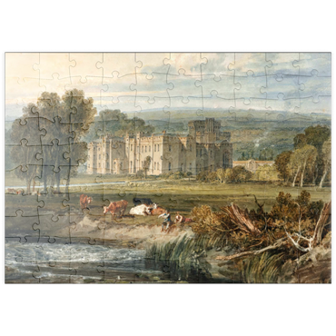 puzzleplate View of Hampton Court, Herefordshire, from the Southeast 100 Puzzle