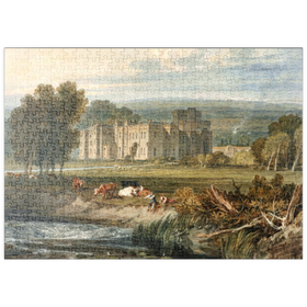 Darstellung des Puzzle-Motivs View of Hampton Court, Herefordshire, from the Southeast – Puzzleteile: 500