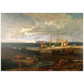 Darstellung des Puzzle-Motivs A Scene on the English Coast – Puzzleteile: 1000