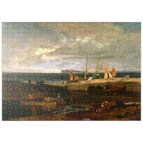 Darstellung des Puzzle-Motivs A Scene on the English Coast – Puzzleteile: 500