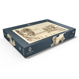 Alternative Darstellung des Puzzle-Motivs Saint Catherine's Hill Near Guilford – Puzzleteile: 1000