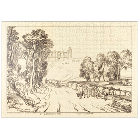 Darstellung des Puzzle Motivs Saint Catherine's Hill Near Guilford - Puzzleteile: 1000