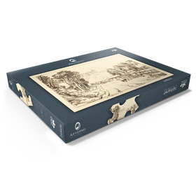 Alternative Darstellung des Puzzle-Motivs Saint Catherine's Hill Near Guilford – Puzzleteile: 200