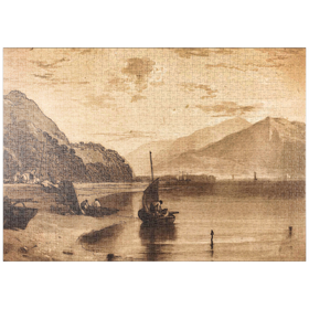 Darstellung des Puzzle Motivs Inverary Pier - Puzzleteile: 1000