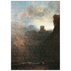 Darstellung des Puzzle Motivs Dolbadern Castle, North Wales - Puzzleteile: 200
