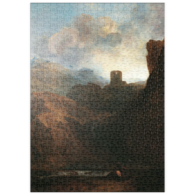 Darstellung des Puzzle-Motivs Dolbadern Castle, North Wales – Puzzleteile: 500