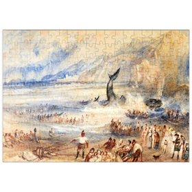 Darstellung des Puzzle Motivs The Whale on Shore - Puzzleteile: 200