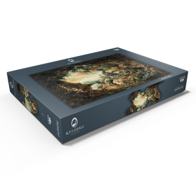 Darstellung des Puzzle Motivs The Mouth of the Avon, near Bristol, seen from Cliffs below Clifton - Puzzleteile: 1000