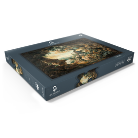 Darstellung des Puzzle Motivs The Mouth of the Avon, near Bristol, seen from Cliffs below Clifton - Puzzleteile: 100