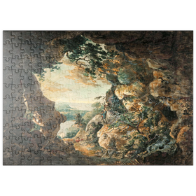 Darstellung des Puzzle-Motivs The Mouth of the Avon, near Bristol, seen from Cliffs below Clifton – Puzzleteile: 200