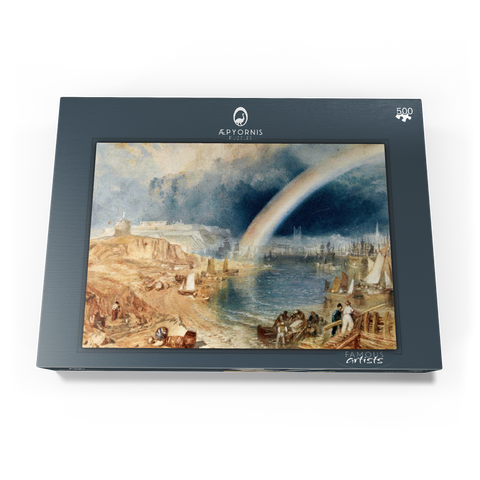 Plymouth with a Rainbow 500 Puzzle Schachtel Ansicht3
