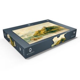 Darstellung des Puzzle Motivs Château de Rinkenberg, on the Lac de Brienz, Switzerland - Puzzleteile: 1000