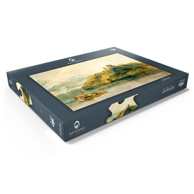 Darstellung des Puzzle Motivs Château de Rinkenberg, on the Lac de Brienz, Switzerland - Puzzleteile: 200