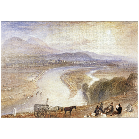 Darstellung des Puzzle Motivs Melrose - Puzzleteile: 1000