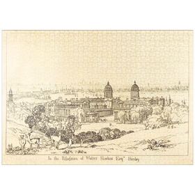 Darstellung des Puzzle Motivs London from Greenwich - Puzzleteile: 1000