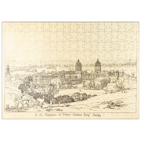 Darstellung des Puzzle Motivs London from Greenwich - Puzzleteile: 200