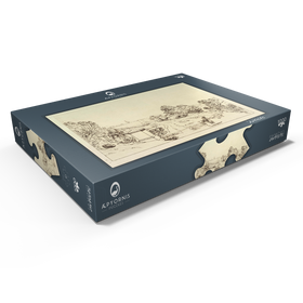 Darstellung des Puzzle Motivs Water Cress Gatherers ( (Liber Studiorum, part XIII) - Puzzleteile: 1000