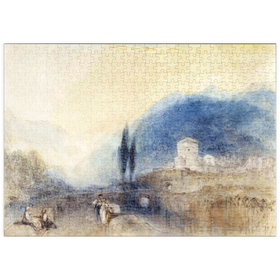 Darstellung des Puzzle Motivs Bellinzona - Puzzleteile: 500