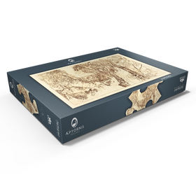 Darstellung des Puzzle Motivs Mill near the Grand Chartreuse - Puzzleteile: 1000