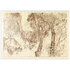 Darstellung des Puzzle Motivs Mill near the Grand Chartreuse - Puzzleteile: 200