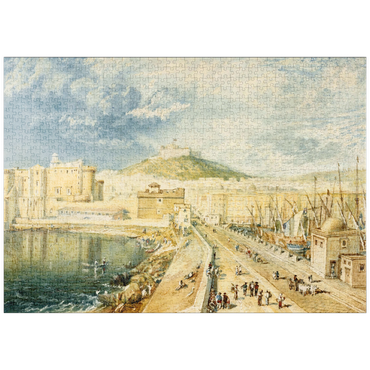 puzzleplate The Old Harbour, Naples 1000 Puzzle