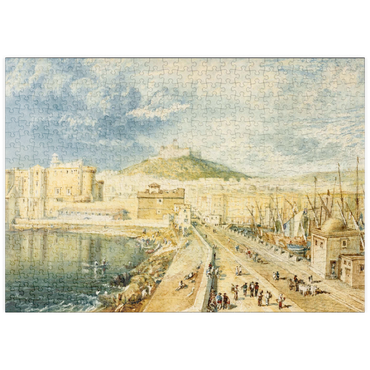 puzzleplate The Old Harbour, Naples 500 Puzzle
