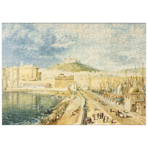 puzzleplate The Old Harbour, Naples 500 Puzzle