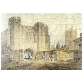 Darstellung des Puzzle Motivs King Edgar's Gate, Worcester - Puzzleteile: 100