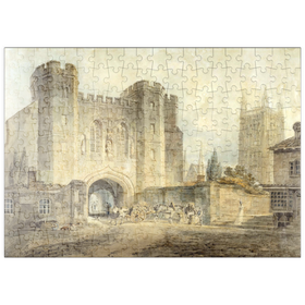 Darstellung des Puzzle Motivs King Edgar's Gate, Worcester - Puzzleteile: 200