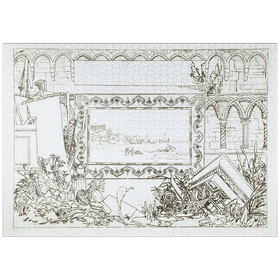 Darstellung des Puzzle-Motivs Frontispiece – Puzzleteile: 1000