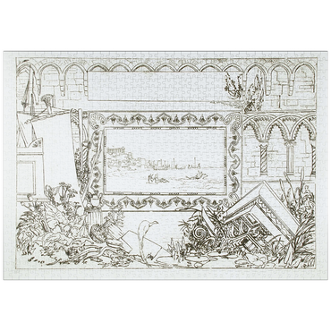 puzzleplate Frontispiece 1000 Puzzle