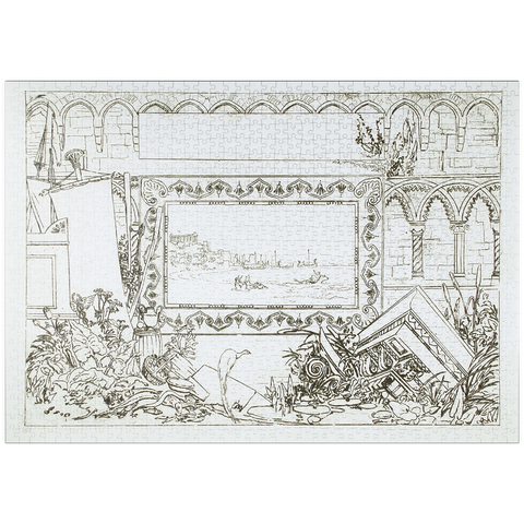 puzzleplate Frontispiece 1000 Puzzle