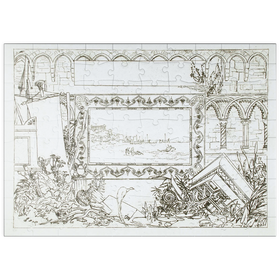 Darstellung des Puzzle Motivs Frontispiece - Puzzleteile: 100