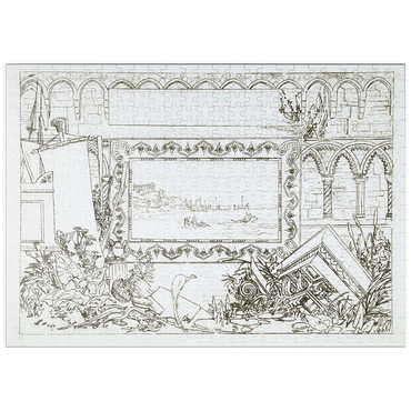 puzzleplate Frontispiece 500 Puzzle
