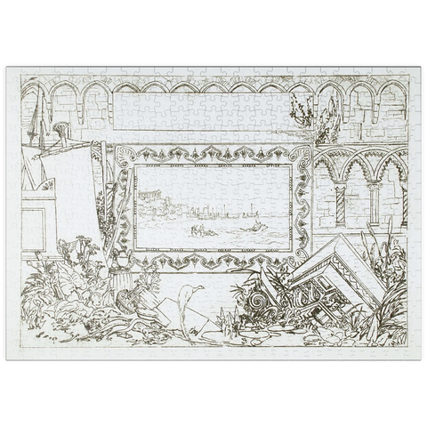 puzzleplate Frontispiece 500 Puzzle