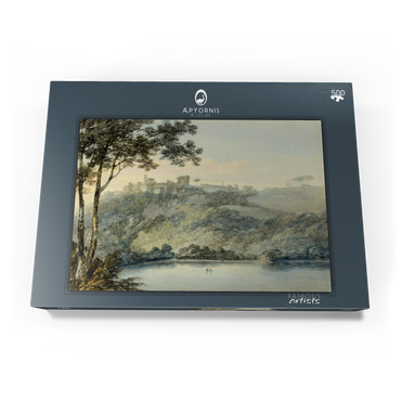 Lake Nemi and the Town of Genzano 500 Puzzle Schachtel Ansicht3
