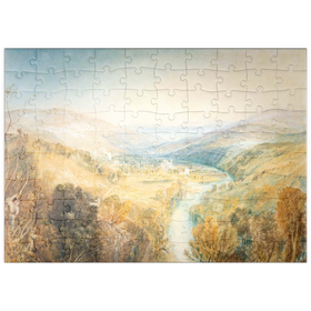 Darstellung des Puzzle Motivs Buckfastleigh Abbey, Devonshire - Puzzleteile: 100