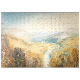Darstellung des Puzzle Motivs Buckfastleigh Abbey, Devonshire - Puzzleteile: 200