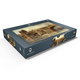 Alternative Darstellung des Puzzle-Motivs Chester Bridge – Puzzleteile: 1000