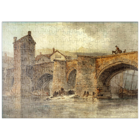Darstellung des Puzzle Motivs Chester Bridge - Puzzleteile: 200