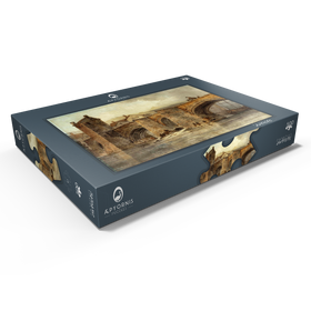 Alternative Darstellung des Puzzle-Motivs Chester Bridge – Puzzleteile: 500