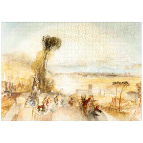 Darstellung des Puzzle Motivs Lake of Thun - Puzzleteile: 1000