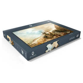 Alternative Darstellung des Puzzle-Motivs Valley of Chamouni – Puzzleteile: 200