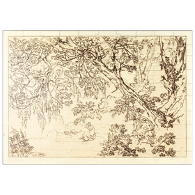 Darstellung des Puzzle Motivs Aesacus and Hesperie - Puzzleteile: 100