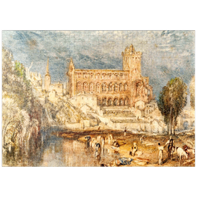 Darstellung des Puzzle Motivs Jedburgh Abbey - Puzzleteile: 1000
