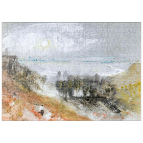 Darstellung des Puzzle Motivs Tancarville - Puzzleteile: 500