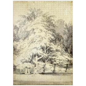 Darstellung des Puzzle-Motivs Beech Trees – Puzzleteile: 1000