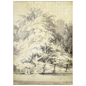 Darstellung des Puzzle Motivs Beech Trees - Puzzleteile: 500