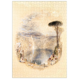 Darstellung des Puzzle Motivs Lake Nemi - Puzzleteile: 500