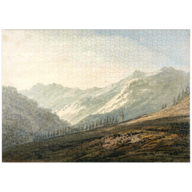 Darstellung des Puzzle-Motivs Near Sterzing, Tyrol – Puzzleteile: 1000